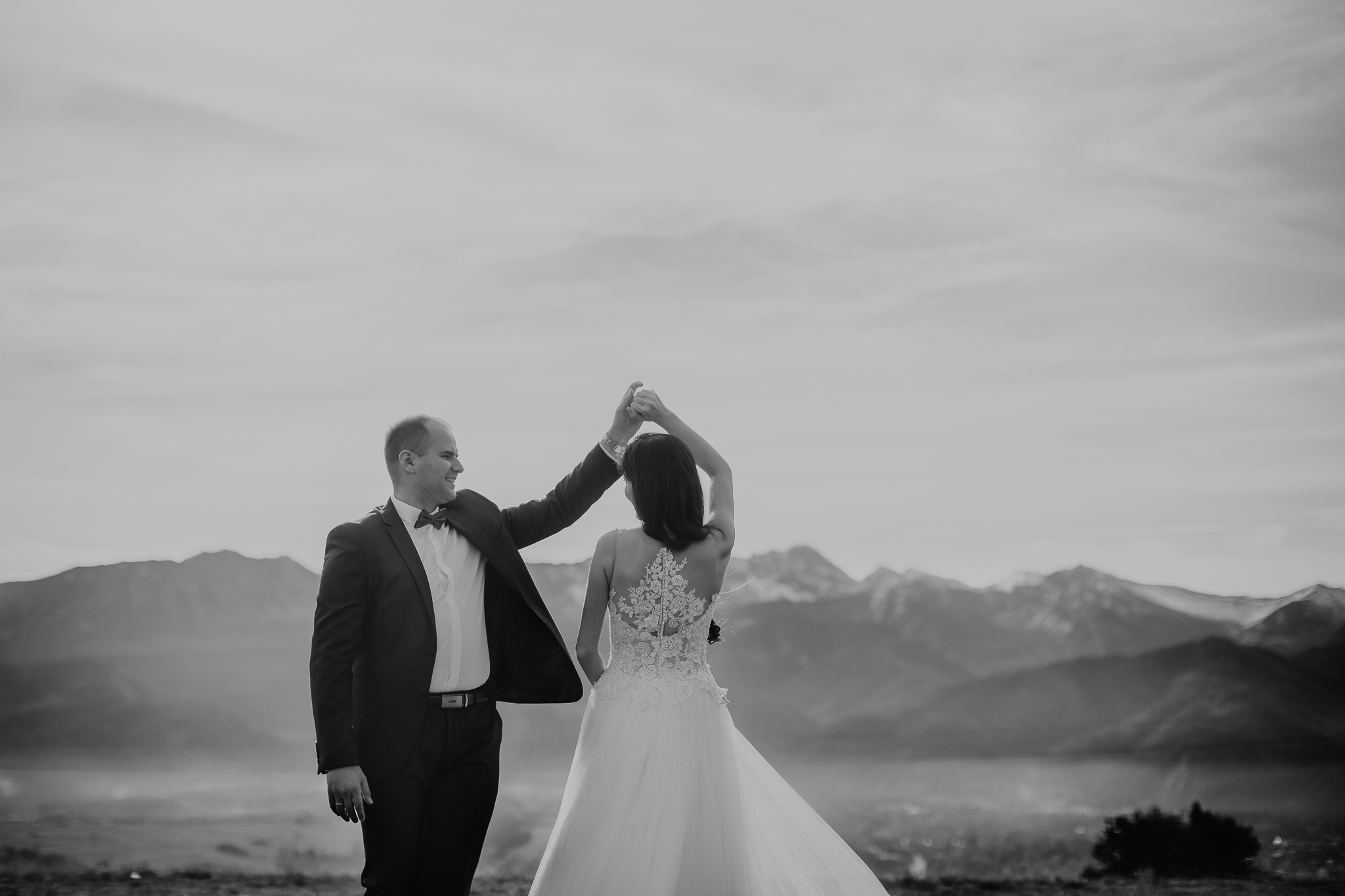 Sesja poślubna Magdy i Łukasza w Tatrach