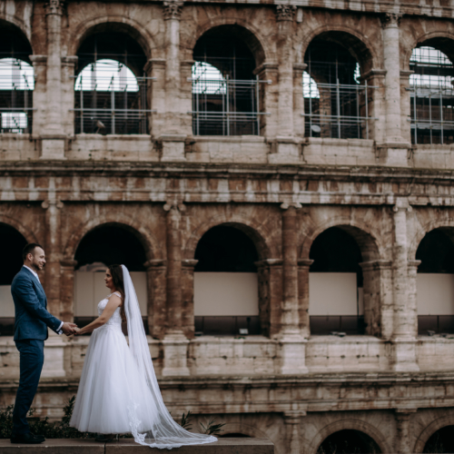 Sesja poślubna Edyty i Marcina w Rzymie